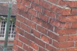 Before reconstruction from project Chimney Rebuild Ballsbridge Dublin 4